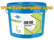 Чешская износостойкая  акриловая краска EXIN EKO.