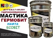 Мастика битумная гидроизоляционная ГЕРМОБИТ НАФТА Ecobit 