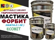 Мастика битумная гидроизоляционная ФОРБИТ-НАФТА-2 2К Ecobit 