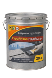 Битумная грунтовка ведро 20, 0 л СтройИзол Праймер ЭКОБИТ 
