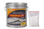 Битумно - каучуковая  мастика ведро 5, 0 кг СтройИзол 2К ЭКОБИТ