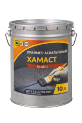 Праймер асфальтовый ХАМАСТ ЭКОБИТ ведро 10, 0 л ДСТУ Б.В.2.7-108-2001