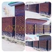 Лучший Бетонный забор, еврозабор в Полтаве! Монтаж и Покраска