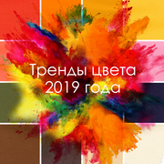 Тренды цвета – 2019г.