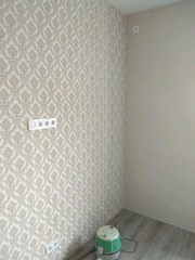 Поклейка обоев от 90 грн