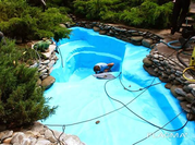 Гідроізоляція та облаштування басейну, водоймища, водоспаду