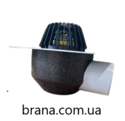 S-Gully PVC angled DN100 PC водовідвідна воронка