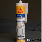 Герметик силіконовий нейтральний Sikasil-C прозорий 300 мл