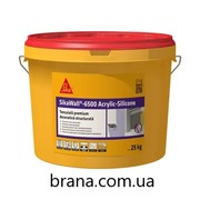 SikaWall®-6500 Acrylic Silicone Преміальна тонкошарова штукатурка