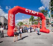 Надувні арки та надувні намети. Надувна рекламна.